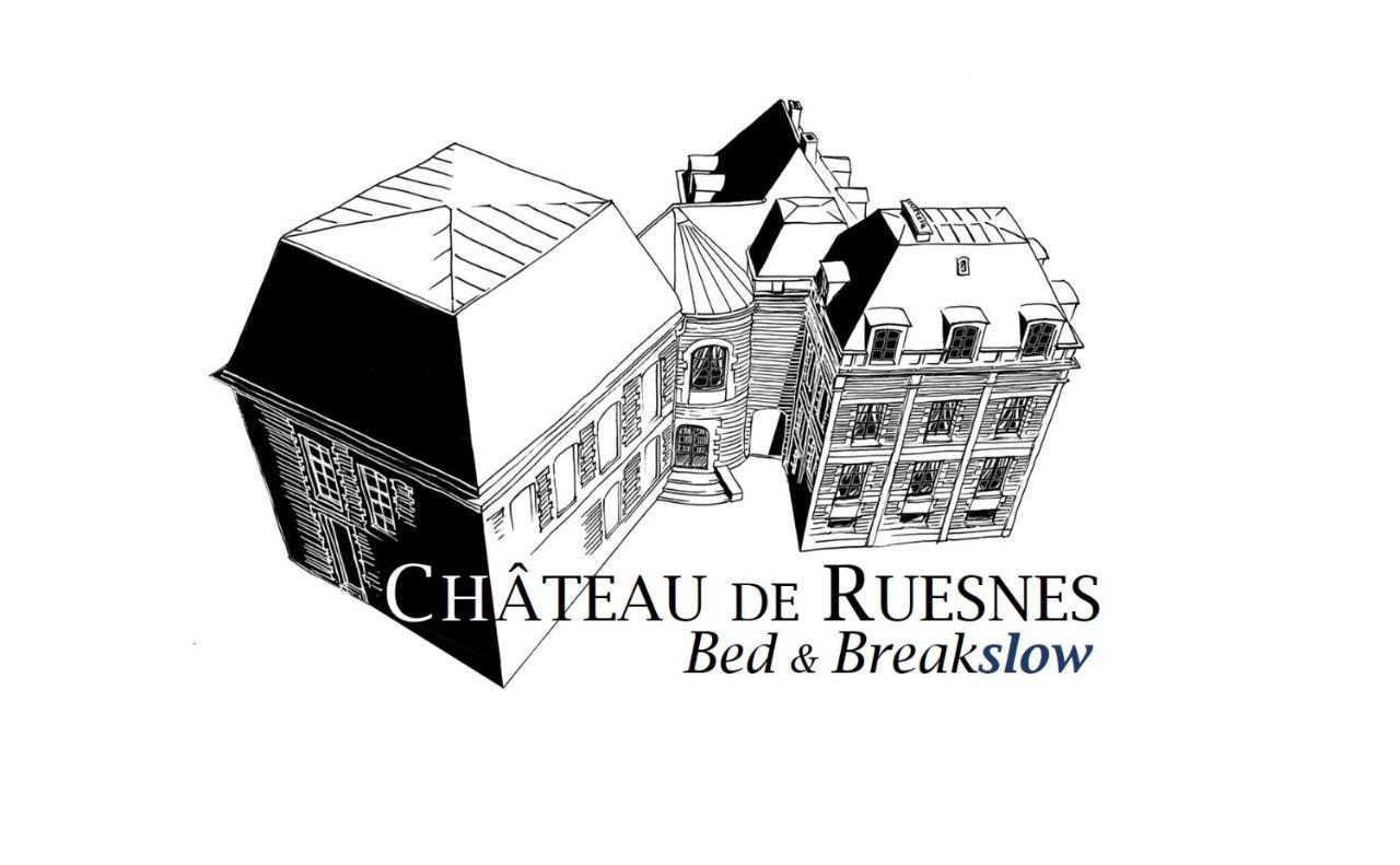 Chateau De Ruesnes Bagian luar foto